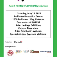 Asian Heritage Community Showcase 