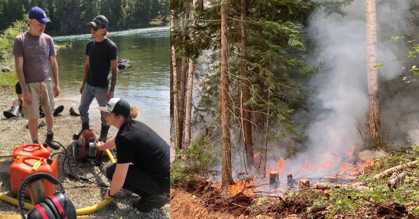 Introducing Slocan Valley’s very own volunteer wildfire fighters