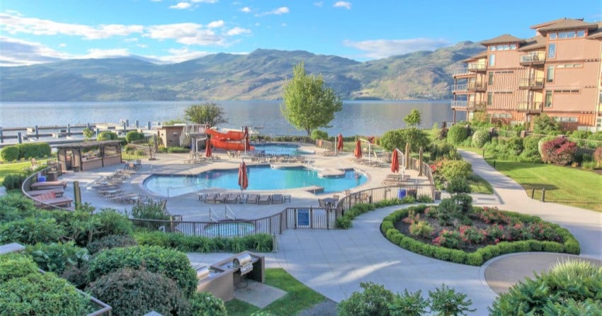 The Cove in West Kelowna in top 10% of hotels in the world