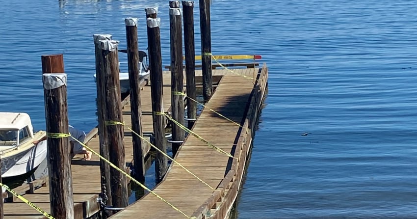 Sidney Fire Department responds to Sea-Doo fire at Tulista Park Boat Launch