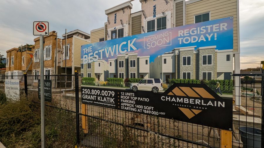 <who>Photo Credit: NowMedia/Gord Goble</who> The Bestwick, on the south side of the 700 block of Westminster