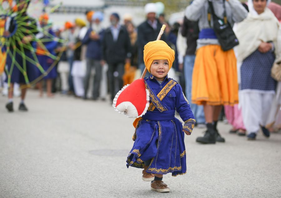 Hundreds ushered in the Sikh New Year in April as part of the 9th annual Vaisakhi parade.