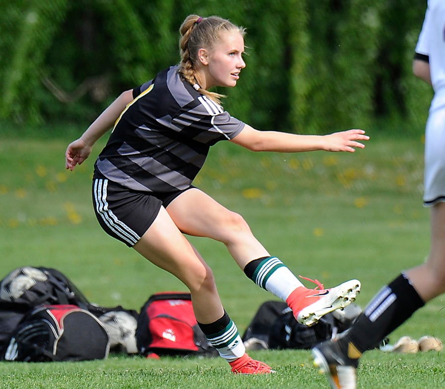 Kyra Donick led the Immaculata Mustangs with seven goals in their four games at the Valley championship.