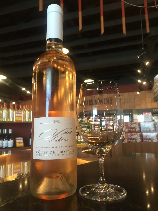 A light-bodied rosé from Provence, France, the Saint Sidoine Cotes de Provence has hints of strawberry and cranberry.