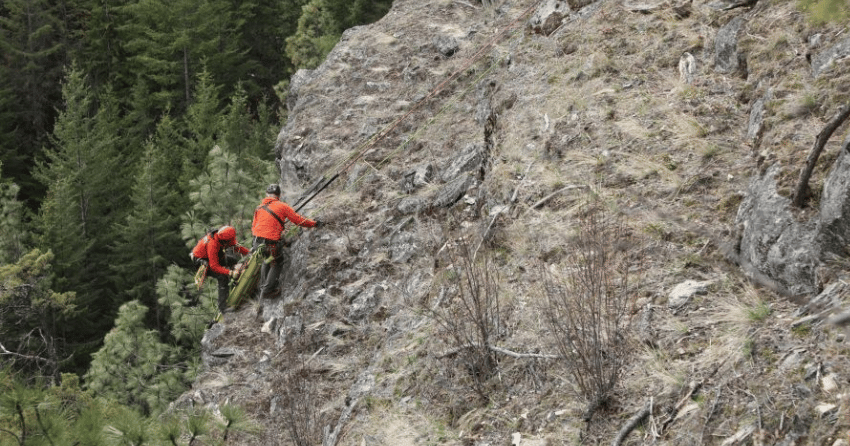 PHOTOS: Over 70 BC SAR members participate in rope rescue training in ...