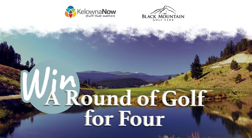 Closed – Contest Alert! Win a round of golf for 4 at Black Mountain Golf Club!