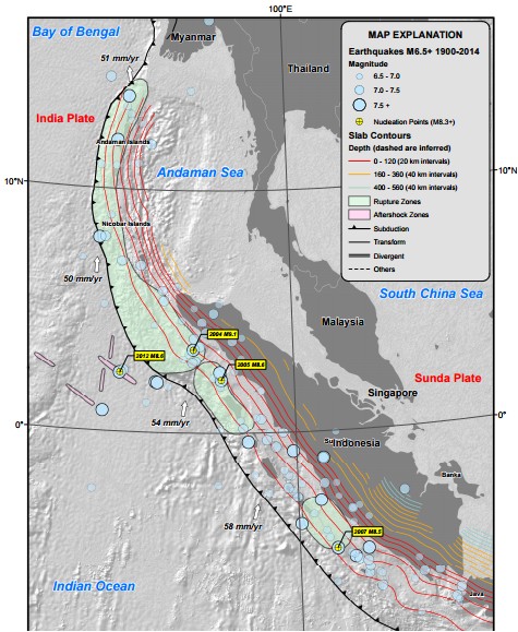 Map of tectonic summary region.