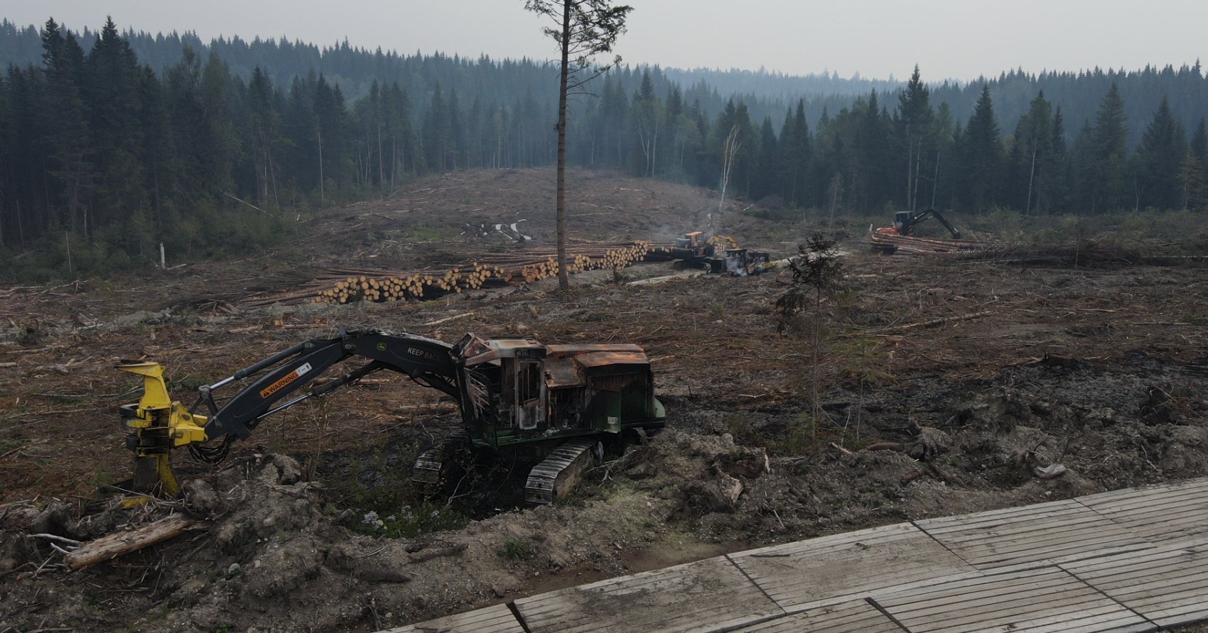 Arson at BC logging site caused around $1M in damage, police say
