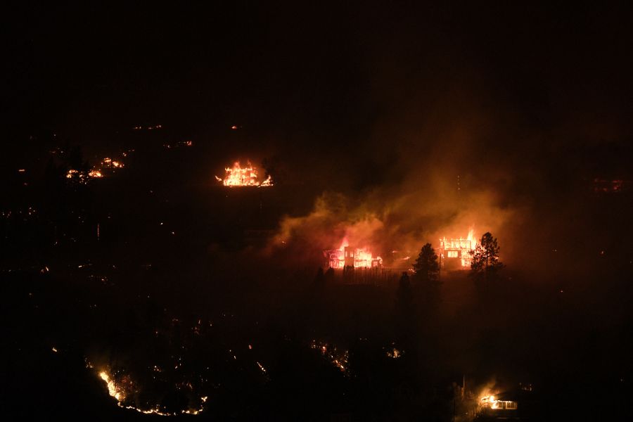 <who> Photo Credit: Ariel Cawley </who> Viewed from Wilden area on Aug. 17