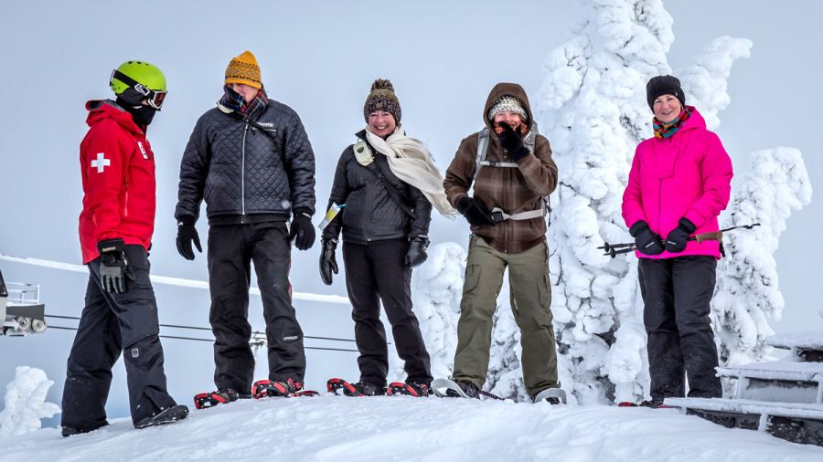 Bring your friends for your snowshoeing adventures and you will be sure to have fun.