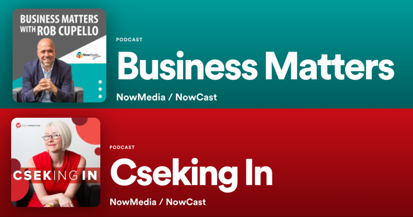 Business Matters & Cseking In are now available as podcasts