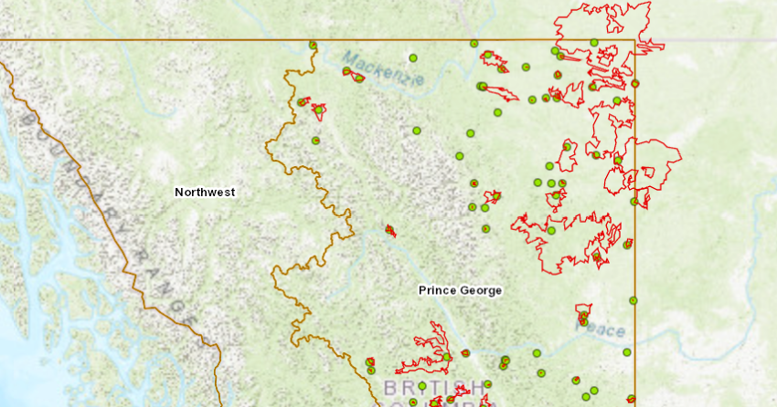 BC Wildfire Service says it is monitoring several ‘holdover’ fires in northern BC