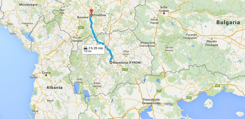 <who> Photo Credit: Google Maps </who> Kacuri made his way to Macedonia where he lived in a refugee camp.