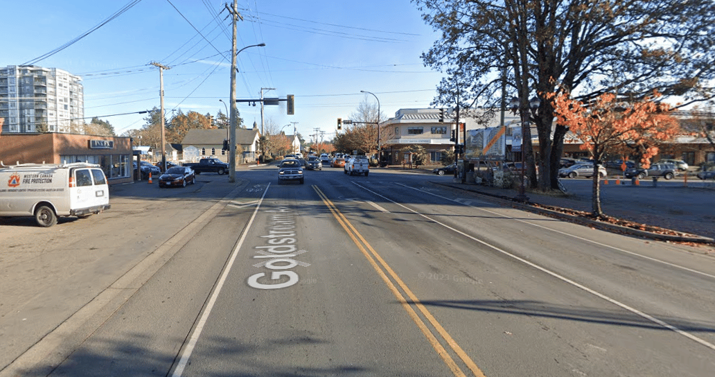 Woman saved from overdose after swerving all over Goldstream Avenue on a bike