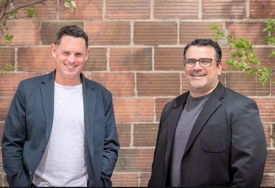</who>Mortgage broker Aaron Marsh, left, pictured with Lennie Rampone of Rampone Marsh Mortgages.