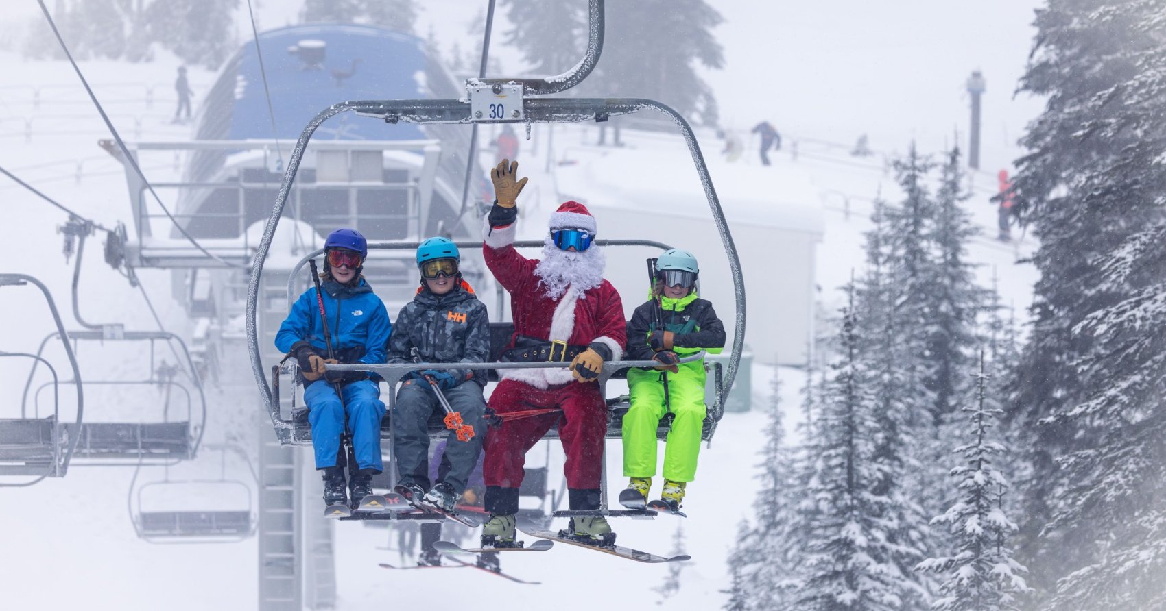 Big White: Santa delivers fresh snow for Christmas