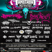 Armstrong MetalFest 2026 w/ RIVERS OF NIHIL, DYING FETUS, CYBORG OCTOPUS, INTO ETERNITY, FERVENCE, VINTERSEA and more!