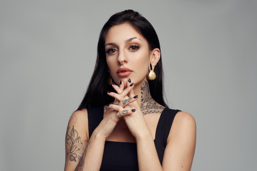 <who> Photo Contributed by Luar Body Piercing </who> Owner and Senior Body Piercer, Sea Dawne.