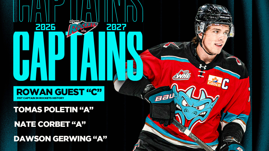 Rowan Guest named 31st captain in Rockets franchise history