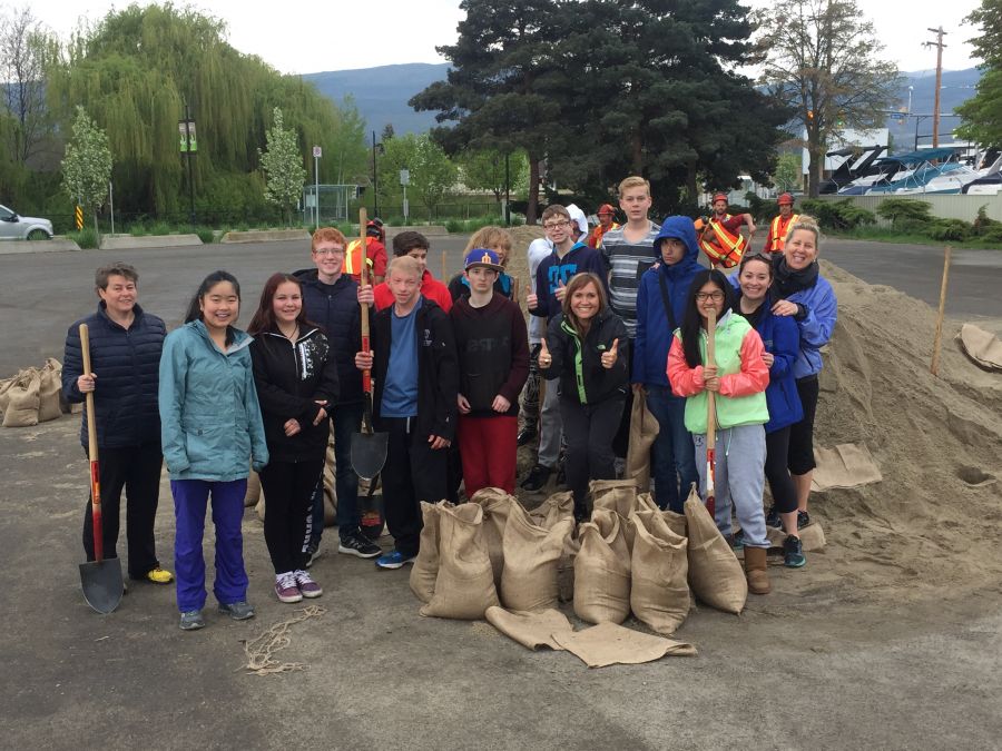 Photo contributed: Students from Okanagan Mission Secondary School 