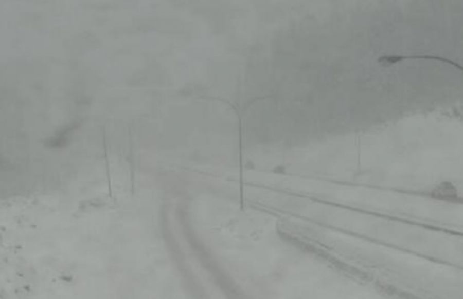 Near the summit of the Coquihalla