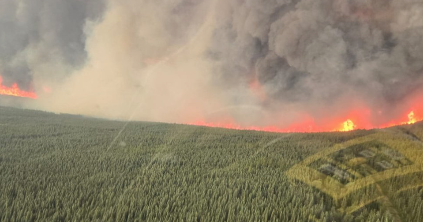 Wildfire of note downgraded in BC, remains burning out of control