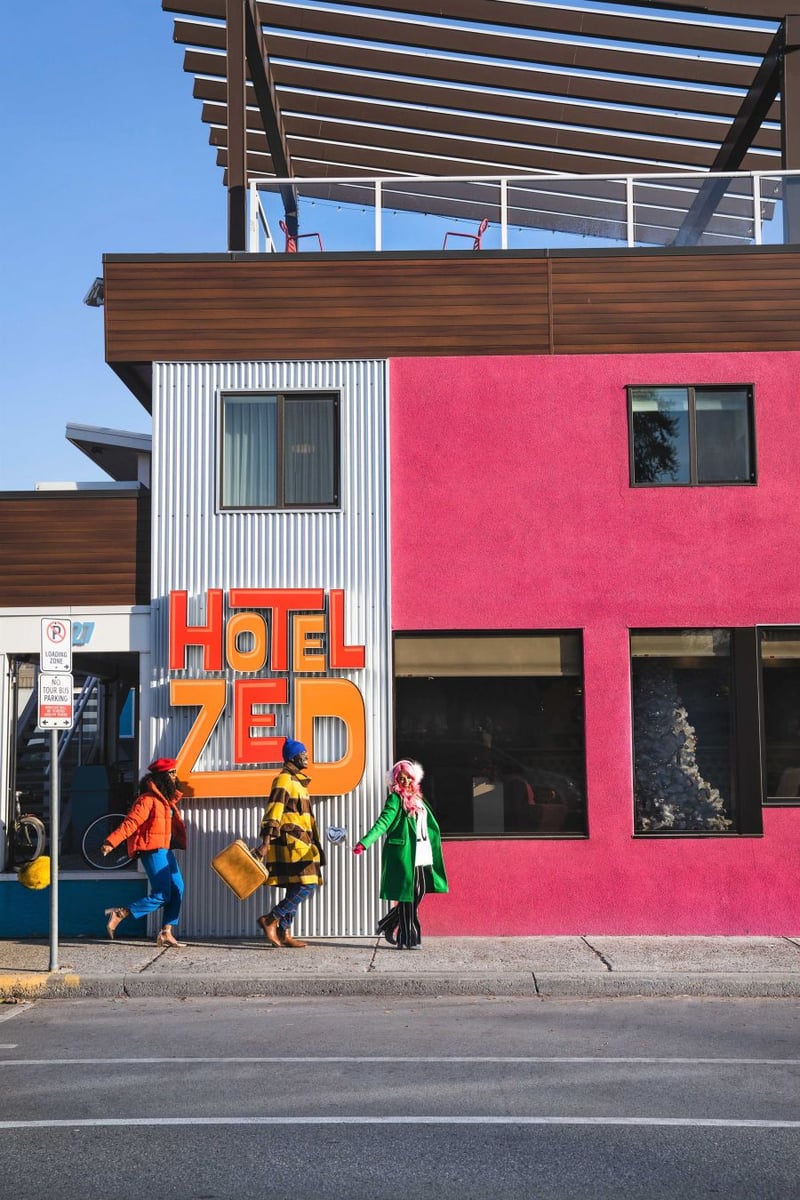 </who>Hotel Zed positions itself as retro, quirky, hip and fun.