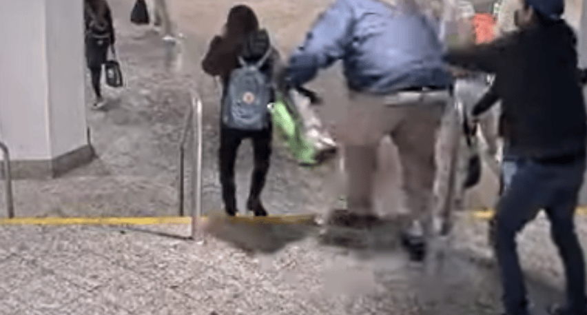 VIDEO: Suspect arrested for assaulting senior at Skytrain station ...