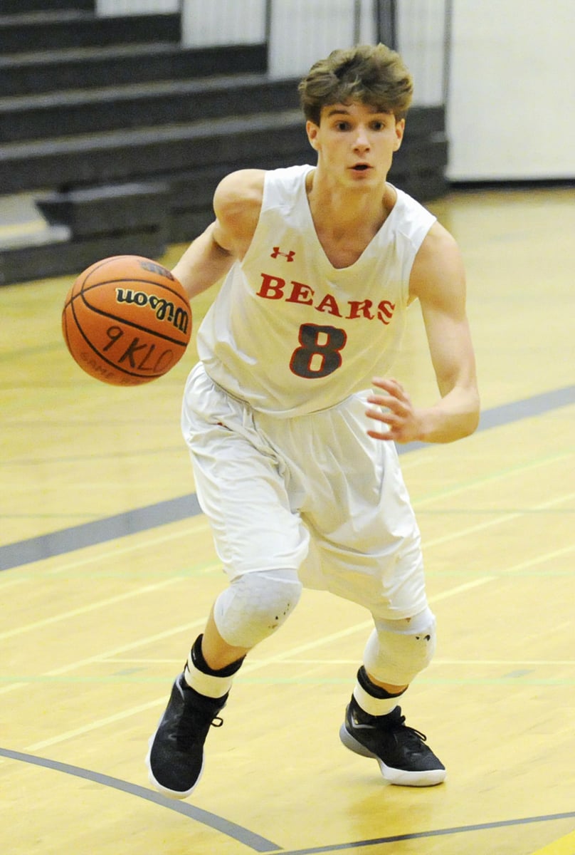<who>Photo Credit: Lorne White/KelownaNow </who>The Bears' Jake Semeniuk was second in team scoring in their final two games in Vernon.
