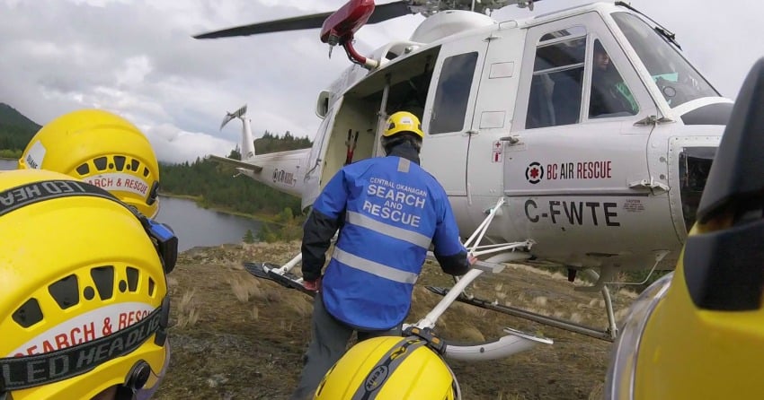 <who> Photo Credit: Facebook Central Okanagan Search & Rescue