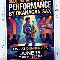 Okanagan Sax - Live Show at DunnEnzies (Mission)