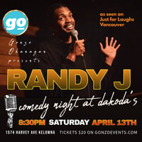 Randy J presented by Gonzo Okanagan