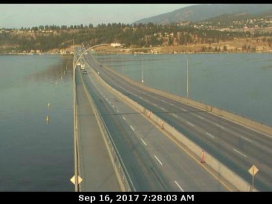 <who> Photo Credit: BC Highway Cam.