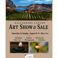 Gallaghers Canyon Art Show