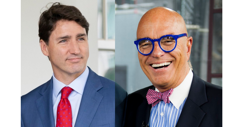 </who>Prime Minister Justin Trudeau, left, is a cockwomble, according to lawyer, podcaster, opinion columnist and former Liberal Party of Canada president Stephen LeDrew, right.