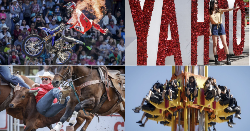 PHOTOS: Rides, pancakes and politicians at Calgary Stampede 2024