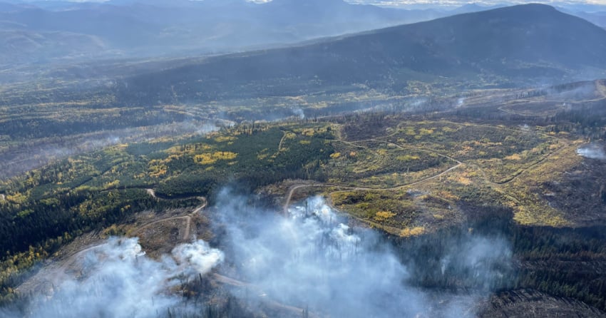 UPDATE: BC’s biggest wildfire now considered held