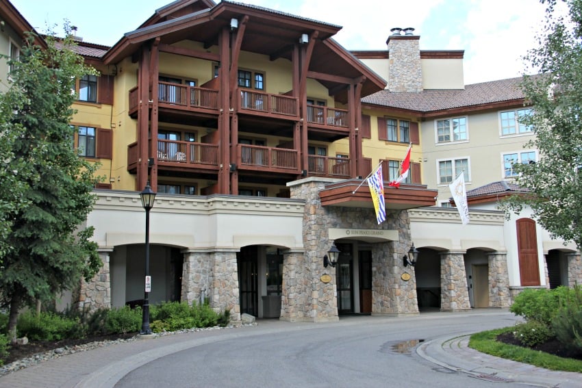 The Sun Peaks Grand was not only affordable but dog friendly as well.