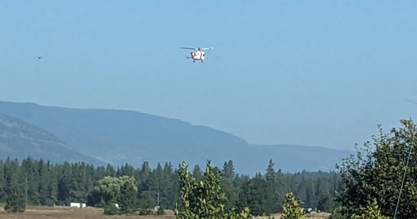 UPDATE: Hwy 97 reopens northwest of Vernon