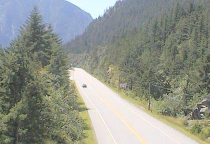 A view from one of the new cams along Highway 7