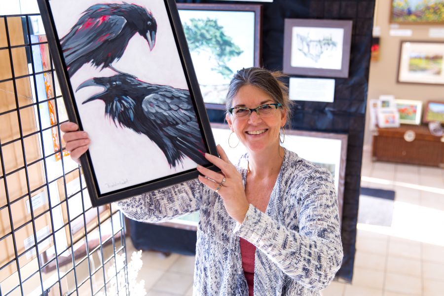<who>Photo Credit: NowMedia</who> Peggy Stel of Picture This Custom Framing and Gallery