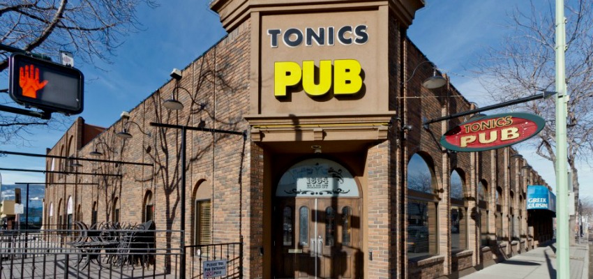 Tonics Pub on Ellis Street was the scene of a bar fight on Thursday night.