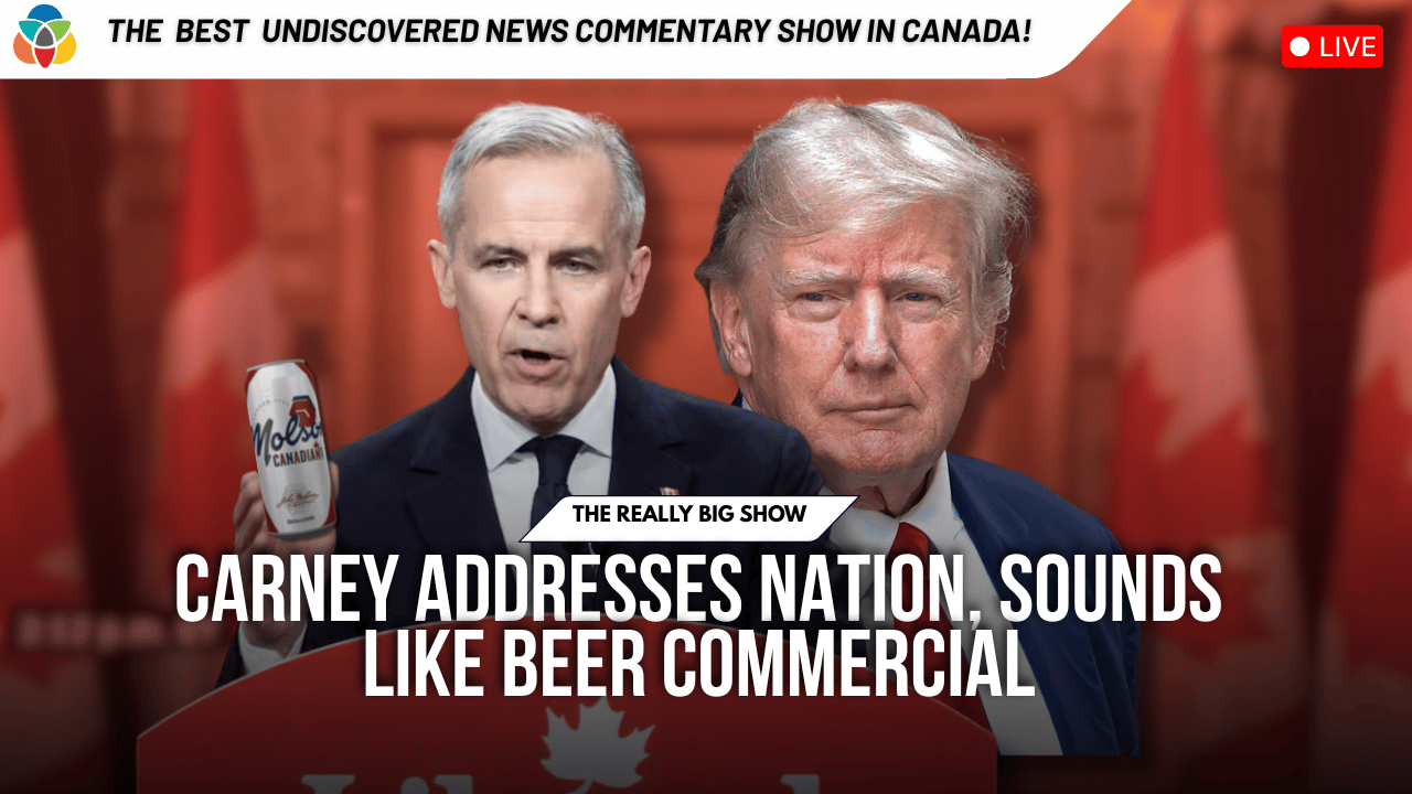 The Really Big Show: Carney addresses nation, sounds like beer commercial