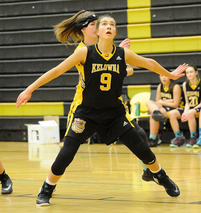 <who>Photo Credit: Lorne White/KelownaNow </who>The junior Owls were led by player-of-the-game, Jaeli Ibbetson, and her 20 points