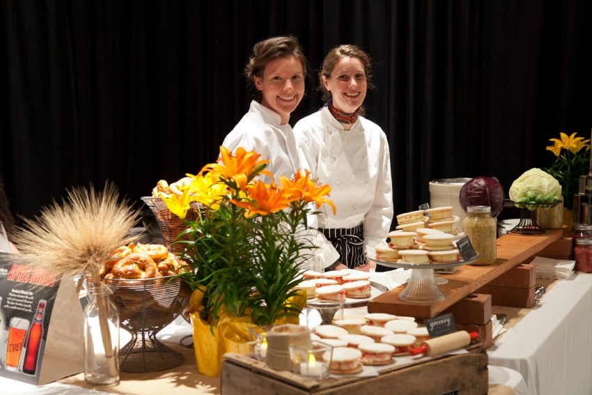 Catering at the 2015 event.
