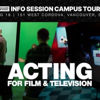 VFS Info Session &amp; Tour - Acting for Film &amp; Television