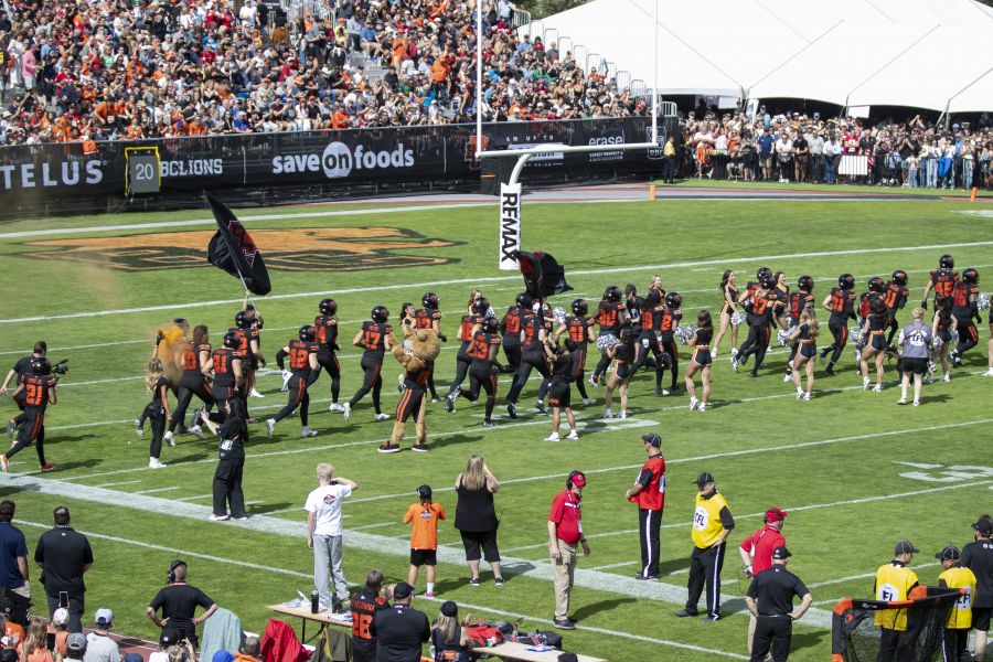 PHOTOS: First CFL game in Kelowna a smashing success despite Lions loss