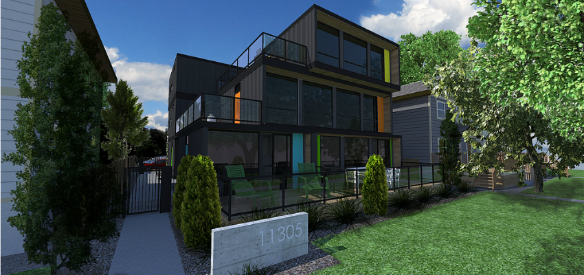 HONOMOBO's multi-family H08 home.