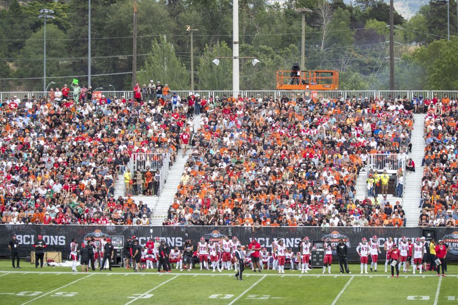 PHOTOS: First CFL game in Kelowna a smashing success despite Lions loss