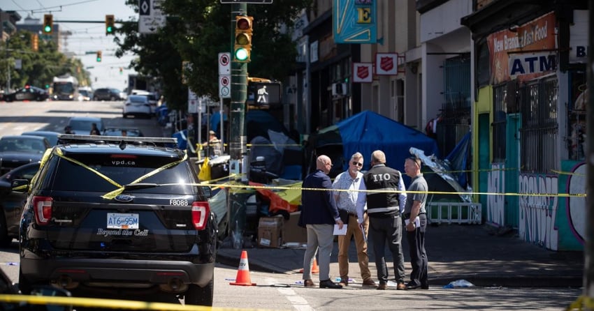 Police shoot man after officer wounded with weapon in rough Vancouver ...